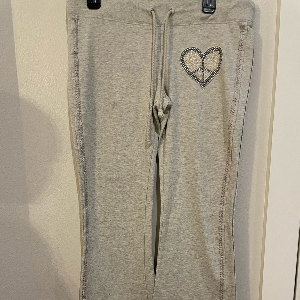 Twisted heart sweat pants.